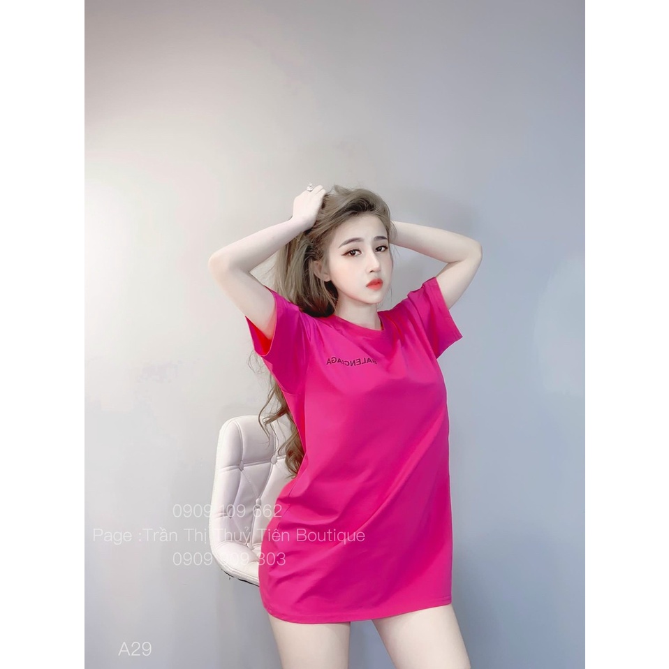 Áo Thun Nữ Form Rộng Giấu Quần , Chất Mát Không Xù Siêu Đẹp