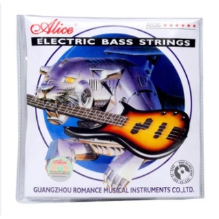 Bộ dây đàn guitar bass 4 dây Alice A606, Electric Bass Guitar