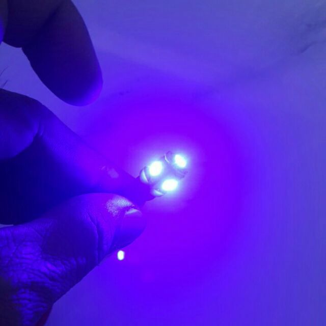 2 bóng T10 led độ đồng hồ taplo xe máy mô tô