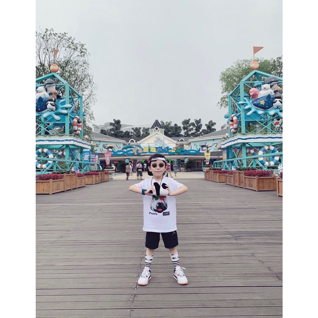 Giày Thể Thao Air Jordan AJ4 Thời Trang Năng Động Cho Bé