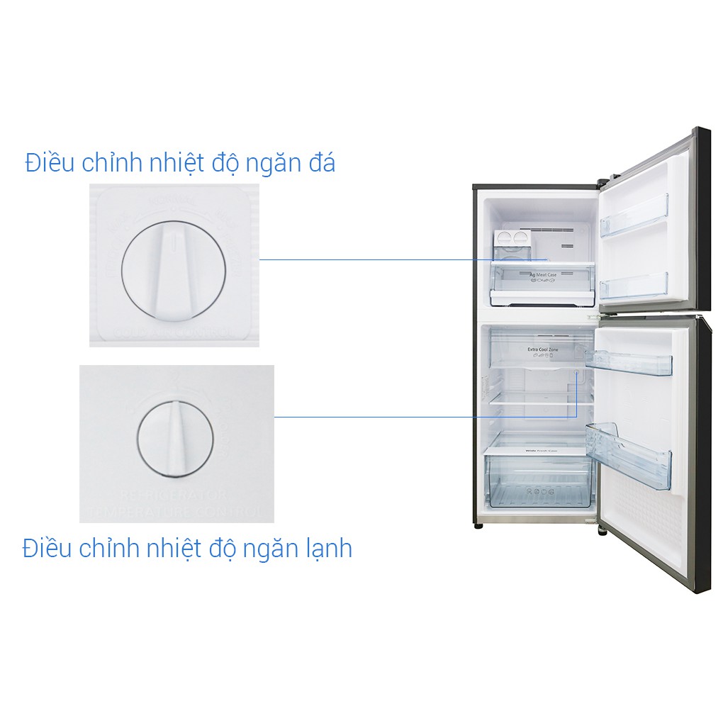 BL300PKVN - Tủ lạnh Panasonic Inverter 268 lít NR-BL300PKVN Mới 2018