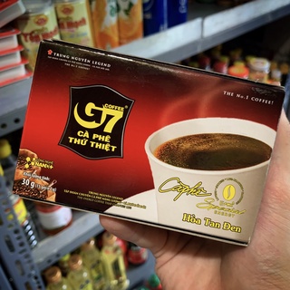 Cà Phê Đen Hòa Tan G7 Hộp 30g (15 Gói x 2g)