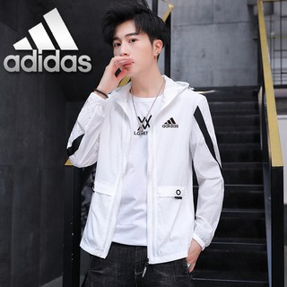 Áo khoác chống nắng Adidas tay dài thiết kế mới thời trang mùa hè cho nam