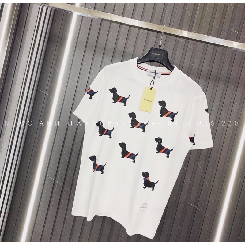 [NEW] Áo phông nam nữ, áo phông unisex form rộng chất cotton mát mịn thấm hút mồ hôi in hình nhiều cún sẵn sll