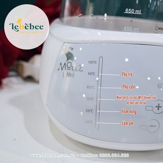 Ấm đun nước siêu tốc Moaz Bébé cho bé