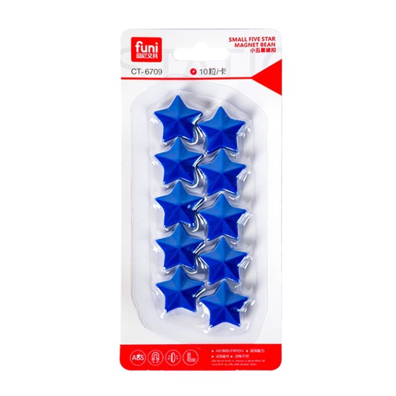 Nam châm dính bảng KOLANO nam châm gắn bảng set 10 chiếc hình ngôi sao SA-001374