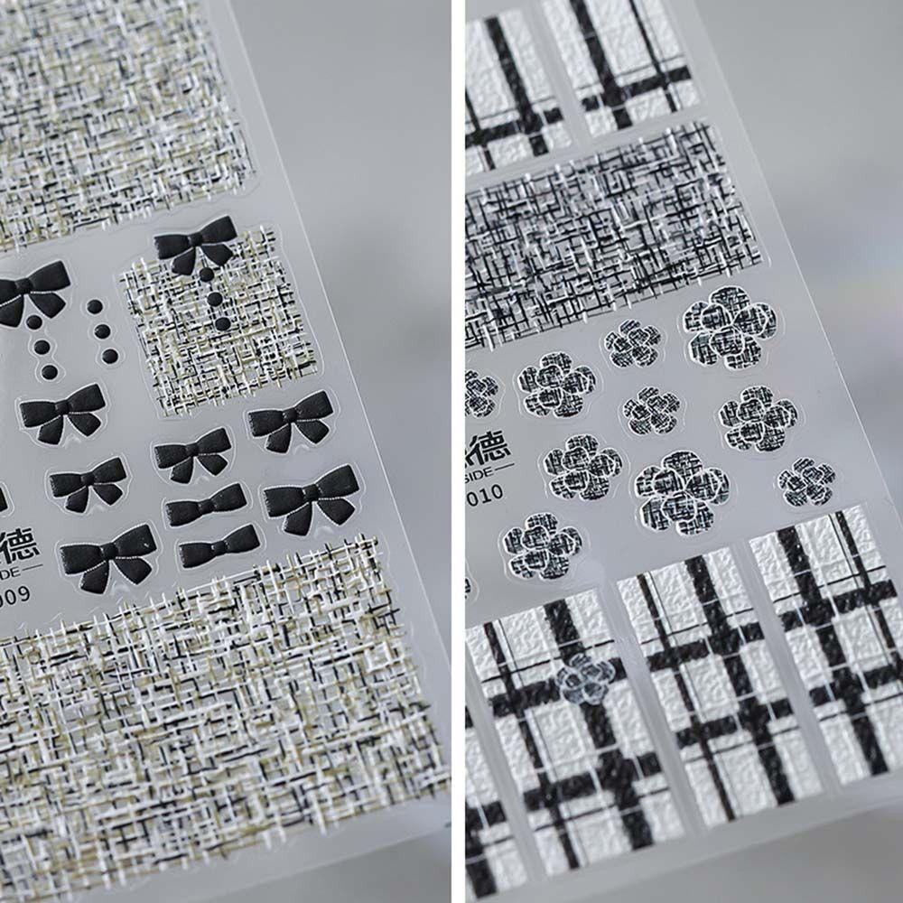 MOCHO Miếng Dán Trang Trí Móng Tay Phong Cách Nhật Bản Thời Trang