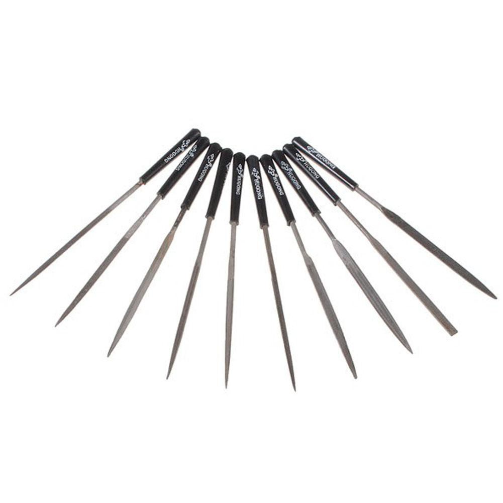Bộ 10 cây giũa kim loại chuyên dụng cho cắt chế biến gỗ