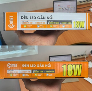 ĐÈN LED ỐP TRẦN VUÔNG COMET CED221T-DB