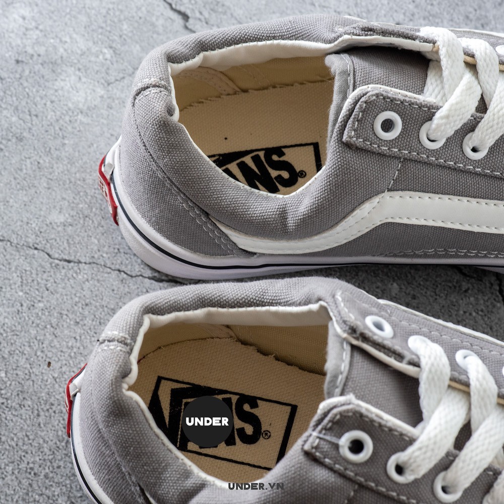 [Mã WAMT2405 giảm 10K đơn 0K] Giày Old Skool Classic Xám - Giày Sneaker Thể Thao Nam Nữ Cao Cấp UNDER Streetwear | BigBuy360 - bigbuy360.vn