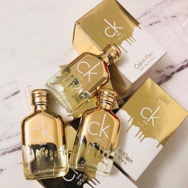 [SALE] [Auth] ❄ Nước hoa CK ONE GOLD EDT Mini 10ml Siêu Thơm Unisex ❄ [ĐỪNG BỎ LỠ]