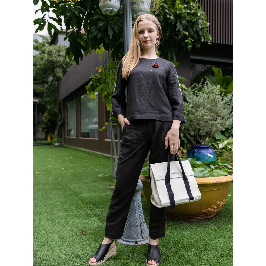Quần nữ linen GLADY - MaxMessi