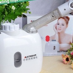 Máy Xông Hơi Mặt Nóng Mini K33C Cao Cấp Loại 1 - Tặng Kèm Túi Thảo Dược Xông Mặt
