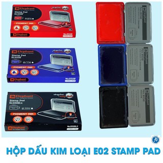 Hộp dấu kim loại thái lan lăn tay đóng dấu
