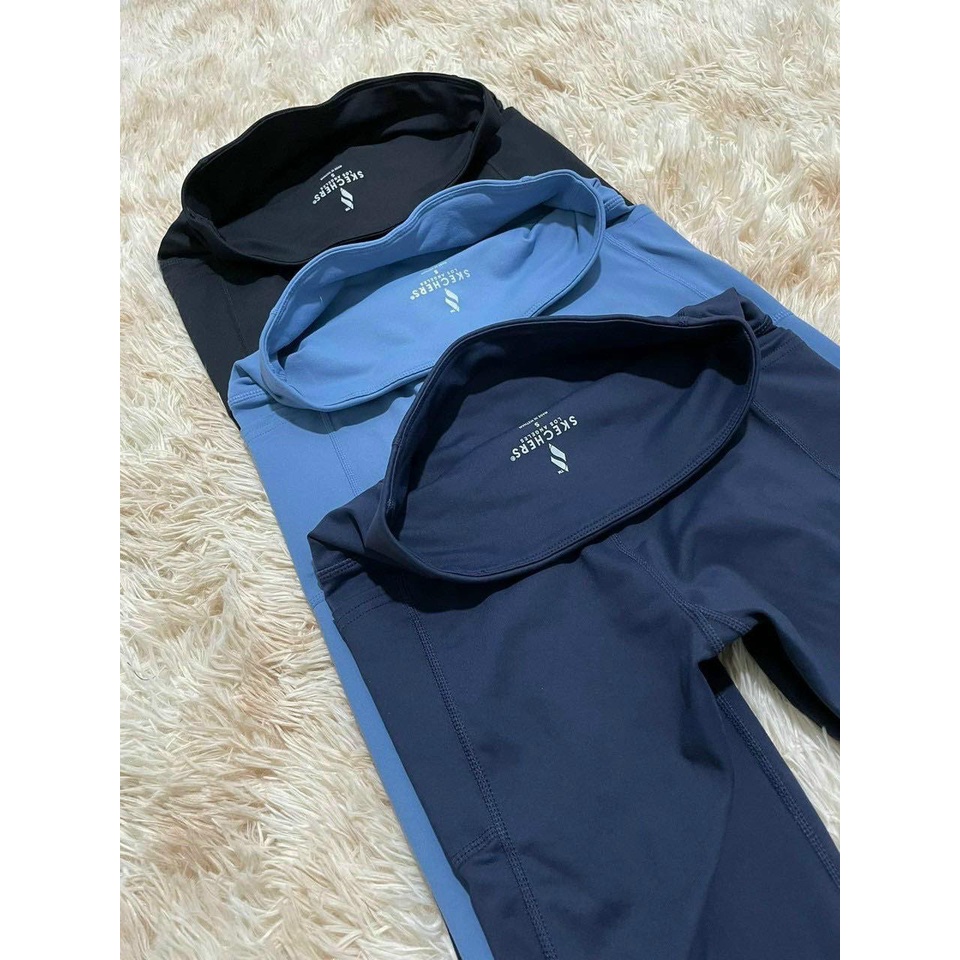 Quần tập lửng Skecher vnxk phối túi 2 bên