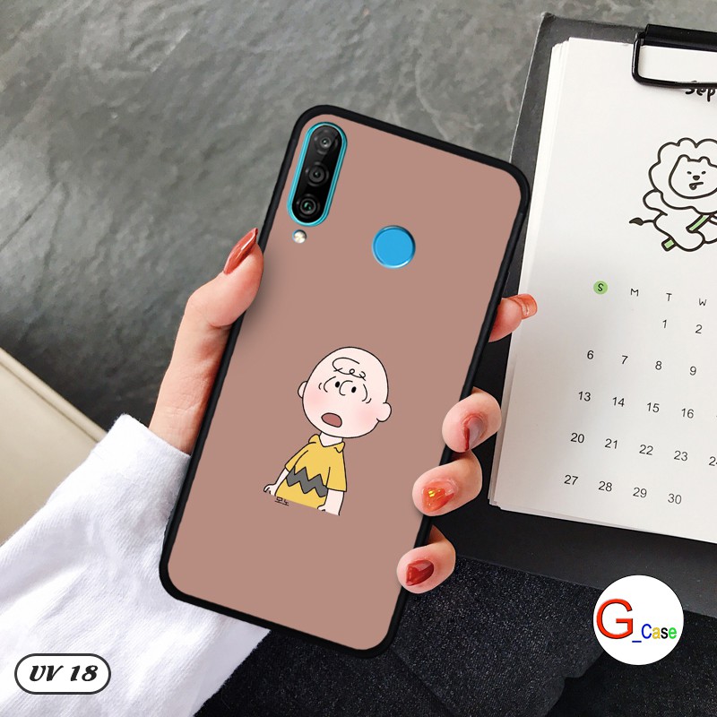 Ốp lưng Huawei nova 4e lưng nhám - ngộ nghĩnh