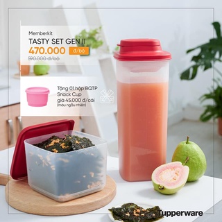 Bộ Sản Phẩm Memberkit Tasty Set tặng 1 snack cup