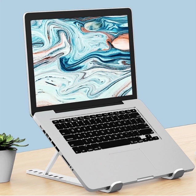 Giá Đỡ Laptop, Máy Tính Bảng, Kê Đỡ Laptop, Kèm Túi Đựng,6 Góc Độ Điều Chỉnh,Hỗ Trợ Tản Nhiệt