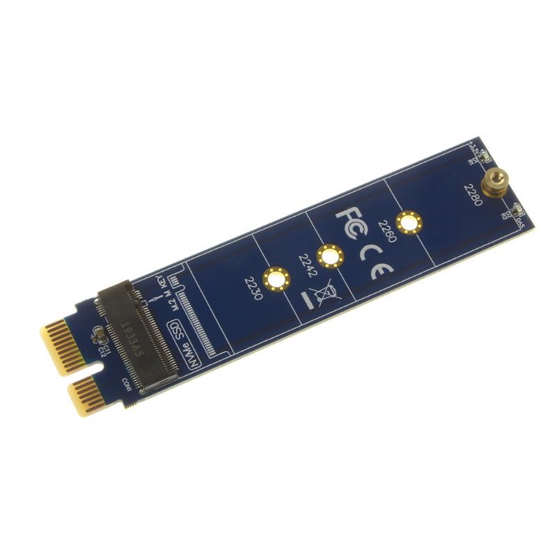 H.S.V✺PCIE to M2 Adapter NVMe SSD M2 PCIE X1 Raiser Supports 2230 2242 2260 2280 M.2
