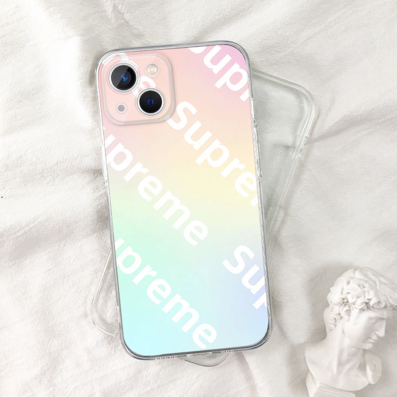Ốp Điện Thoại TPU Mềm Chống Sốc In Logo supreme Cho IPhone 14 12 PRO 12 mini 11 PRO Max 13 PRO 13PROMAX Xs Max XR 6 7 8 Plus