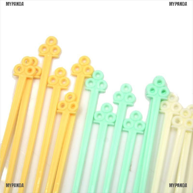 Bộ 30 muỗng nhựa mini trang trí dùng 1 lần