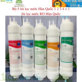 Bộ 5 lõi lọc hàn quốc - lõi lọc nước hàn quốc