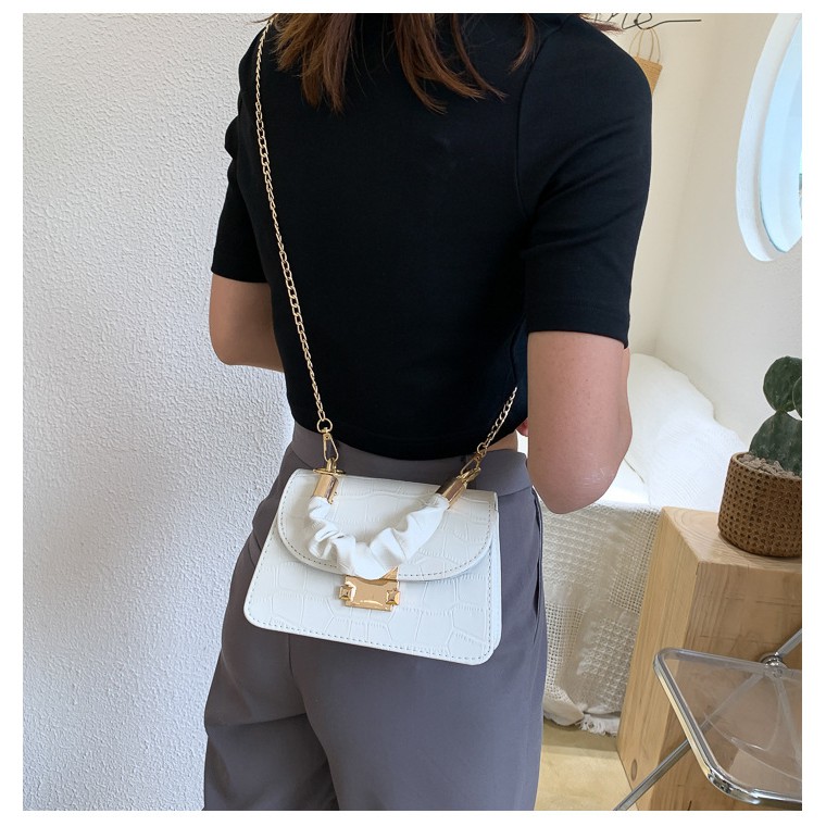 TÚI MINI NỮ, TÚI XÁCH ĐEO CHÉO THỜI TRANG DA PU VÂN RẮN TT 90 | BigBuy360 - bigbuy360.vn