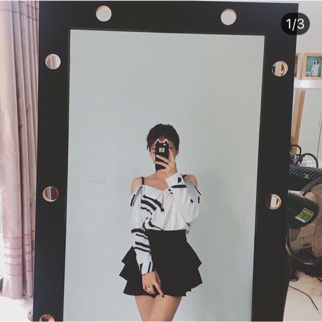 Quần váy 3 tầng nữ - ảnh vjdeo thật