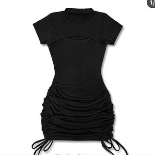 Đầm Đen Thun Xinh Xắn M,L,XL,2XL