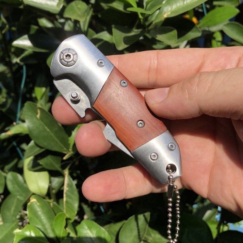 Dao phượt - dao gọt hoa quả Usa treo móc khoá xe xịn sò