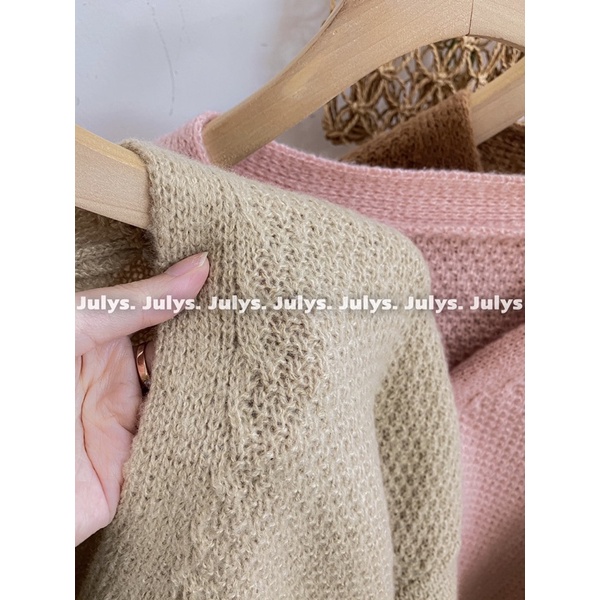 Áo cardigan lửng cổ V 4 khuy (ảnh thật shop chụp kèm video)