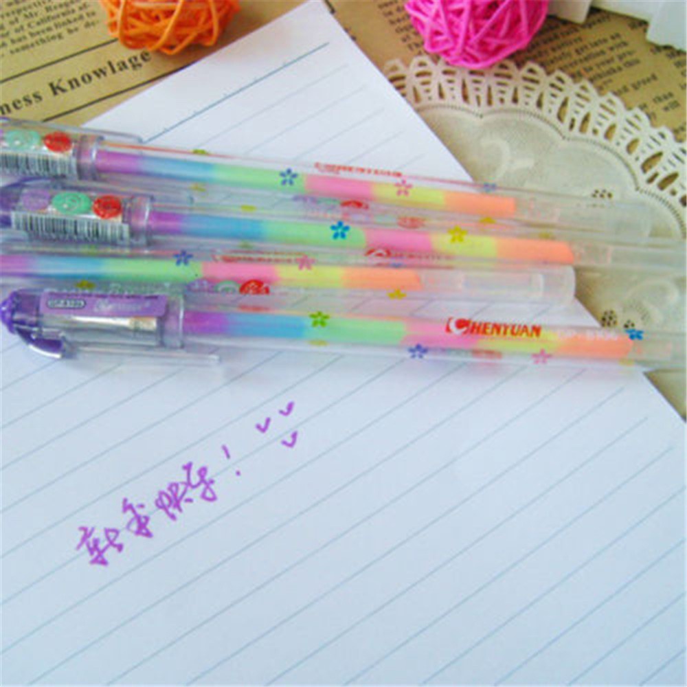 1 Bút Mực Gel 6 Màu Trong 1 Tiện Dụng