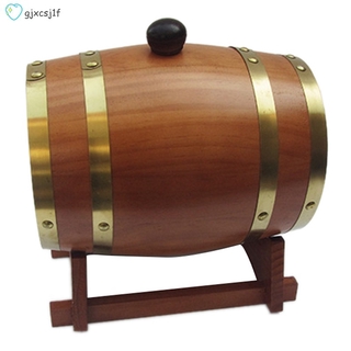 Thùng Gỗ Đựng Rượu Dung Tích 3l Phong Cách Vintage