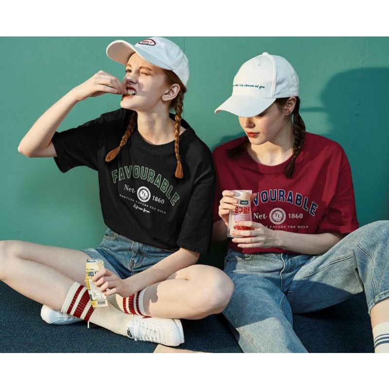 Áo thun nữ cao cấp tay ngắn in chữ đơn giản trẻ trung chất cotton mềm mịn mẫu mới hottrend