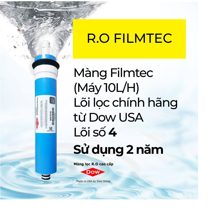 Lõi lọc nước số 4 RO Karofi - Màng RO Filmtec Mỹ