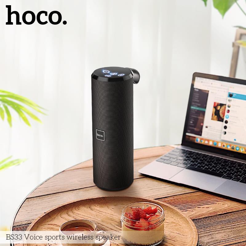 Loa bluetooth chống nước tích hợp nính năng FM, AUX Hoco BS33 -Bảo hành 12 tháng