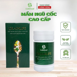 [Lolifood] Bột Mầm Ngũ Cốc Cao Cấp Grainlife 500gr - Ngũ cốc dinh dưỡng Long Liên - Tăng sức đề kháng, bổ sung dinh dưỡn