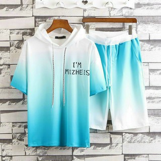 Đồ bộ thể thao nam , set bộ thể thao nam siêu đẹp , bộ thể thao nam tập gym siêu hot mẫu mới loang màu áo có mũ
