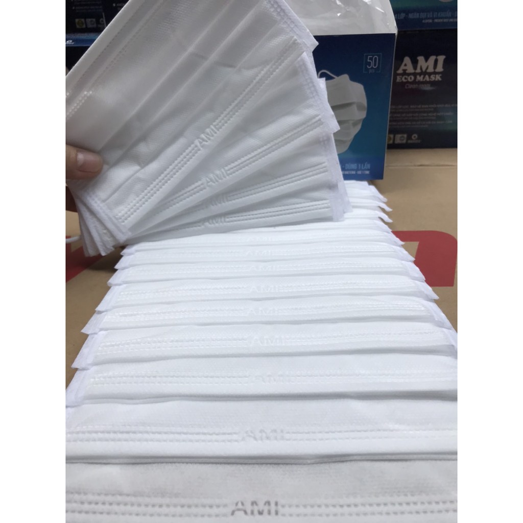 Combo 2 Hộp Khẩu Trang Y Tế 4 lớp 4 màu đóng gói 50 Chiếc 1 hộp