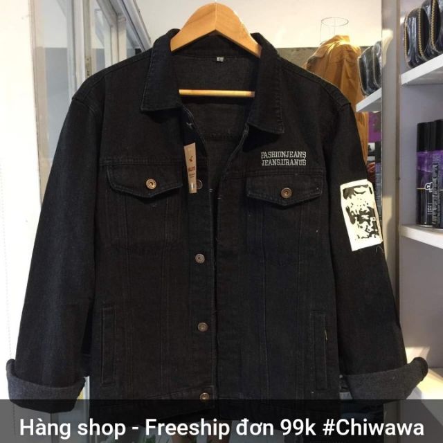 ÁO KHOÁC JEAN NAM ĐẸP CAO CẤP BTA49