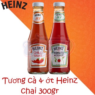 [Mã 157FMCGSALE giảm 8% đơn 500K] (3 loại) Tương cà & ớt Heinz chai 300gr thumbnail