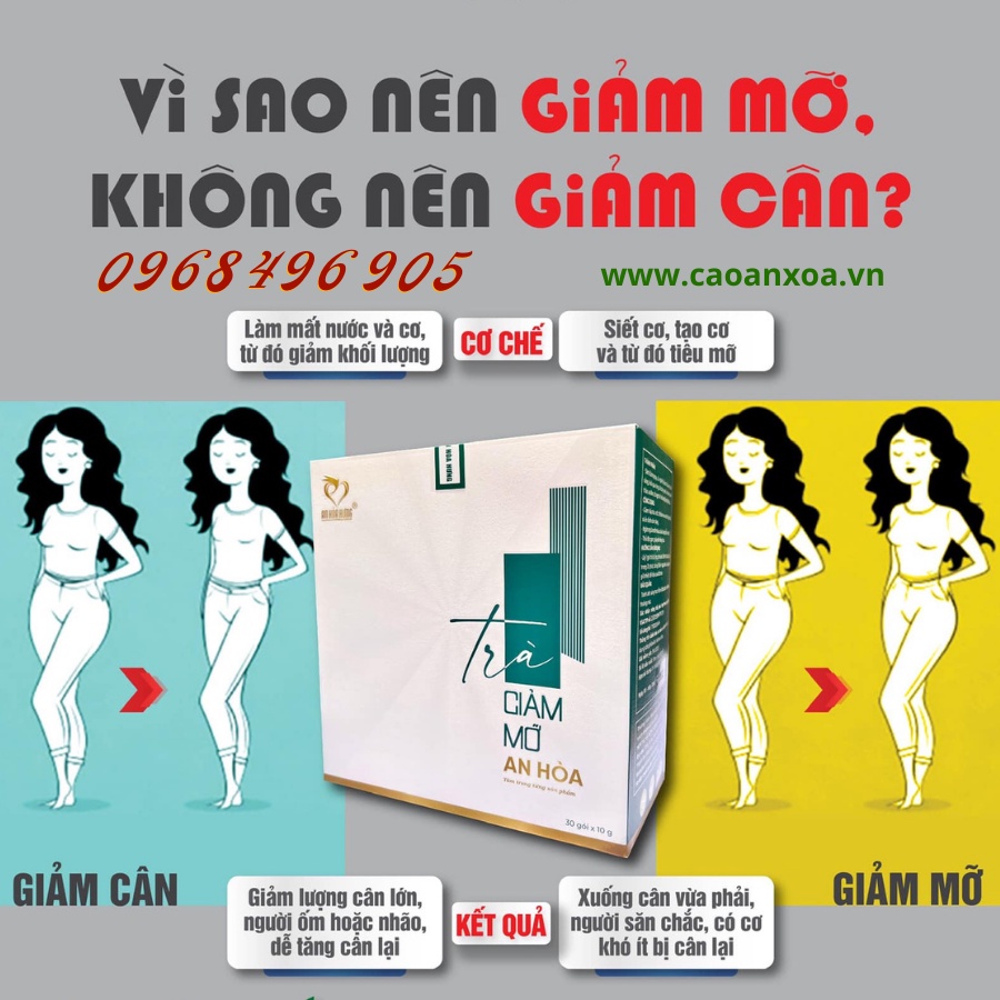 Trà Giảm Mỡ An Hòa - Trà Túi Lọc