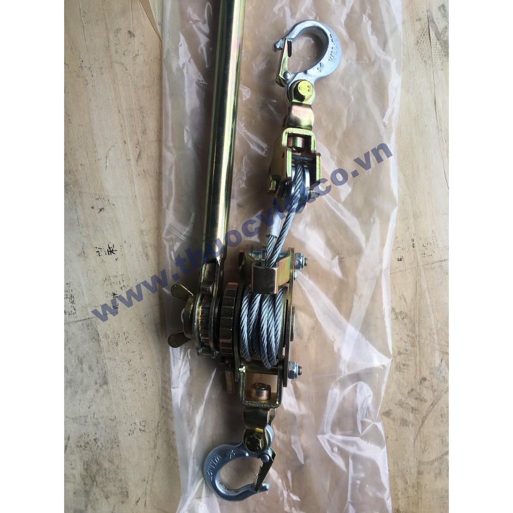 Pa lăng lắc tay cáp 1 tấn