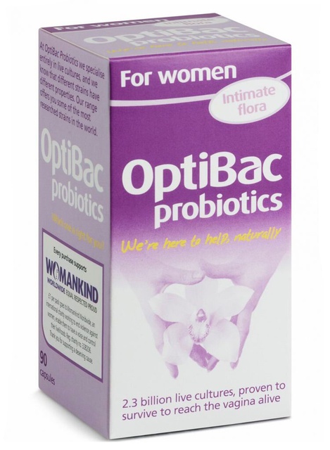 [Mã 157FMCGSALE giảm 7% đơn 500K] Men vi sinh Optibac tím (Optibac for women) hàng chính hãng UK