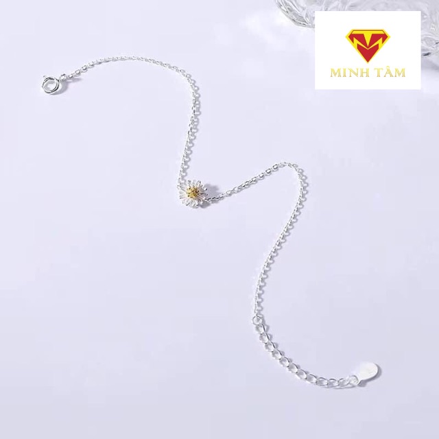 LẮC TAY CÚC HOẠ MI BẠC Ý ✨LẮC TAY BẠC NỮ CÚC HOẠ MI