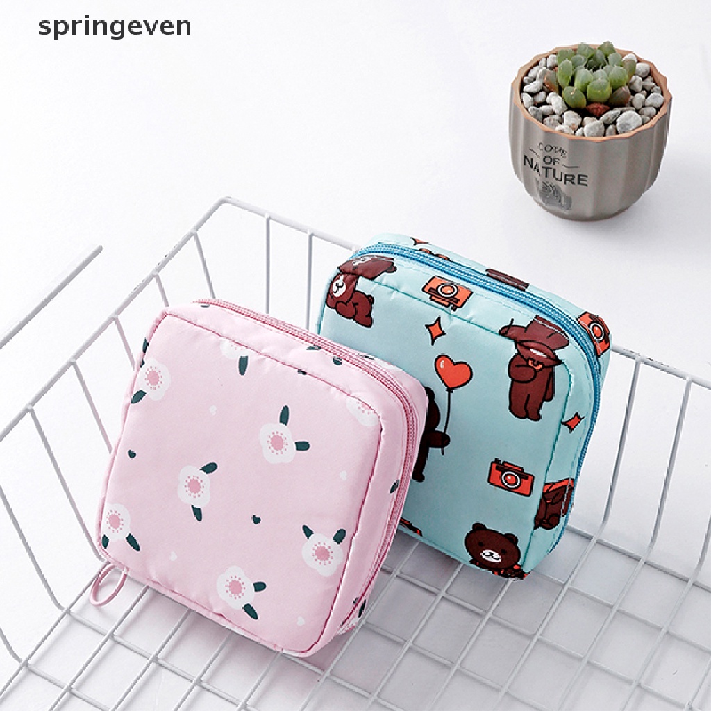 Túi Đựng Khăn Giấy Vệ Sinh Bằng Vải Cotton Nguyên Chất Dễ Thương