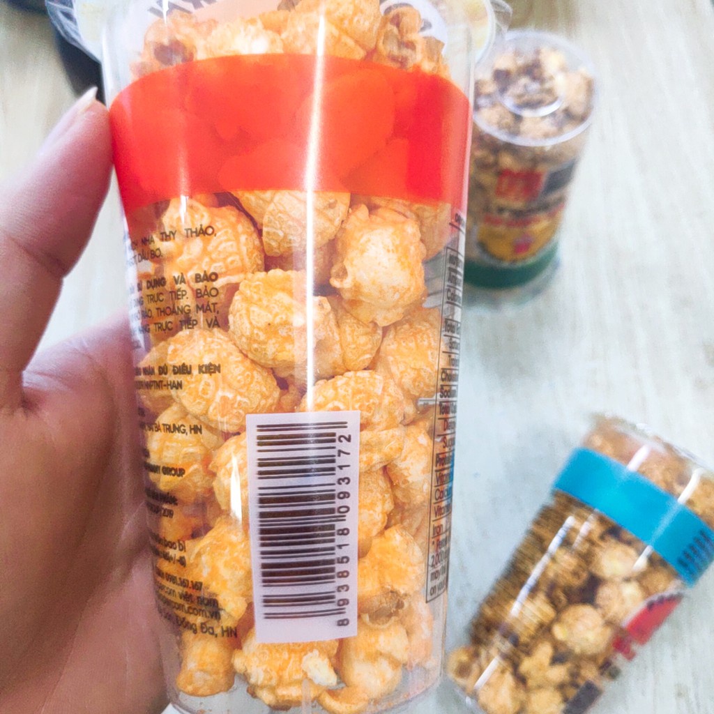 Bắp Rang Bơ Popcorn Vị Phô Mai/ Vị Socola/ Vị Caramen