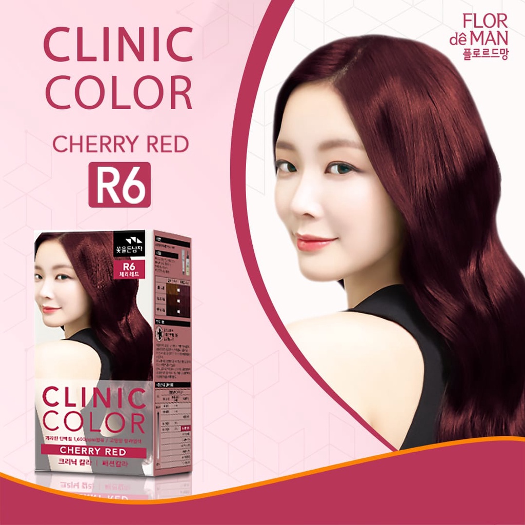 Màu Nhuộm Hàn Quốc bóng mượt tóc chứa Keratin 1200mg Clinic Color