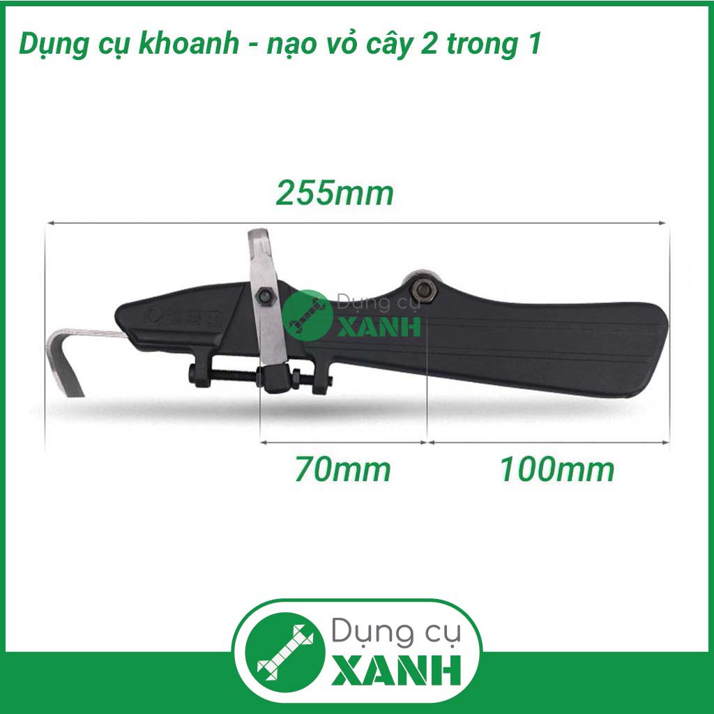 Kìm khoanh cạo vỏ cây tặng kèm 5 lưỡi kéo thay thế