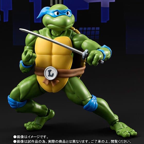 Nhân vật ninja Rùa khớp cử động cao 15cm